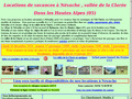 Détails : Location de vacances à Nevache, vallée de la Clarée